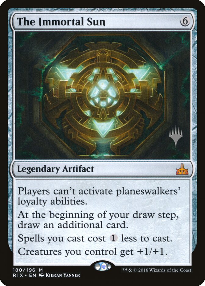 The Immortal Sun card front