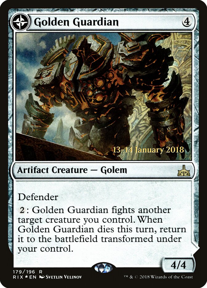 Golden Guardian card front