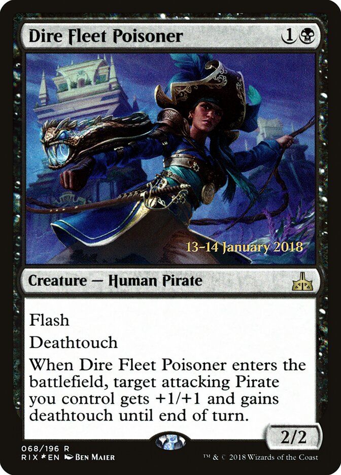 Dire Fleet Poisoner card front