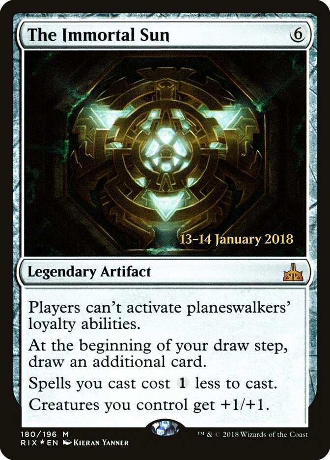 The Immortal Sun card front