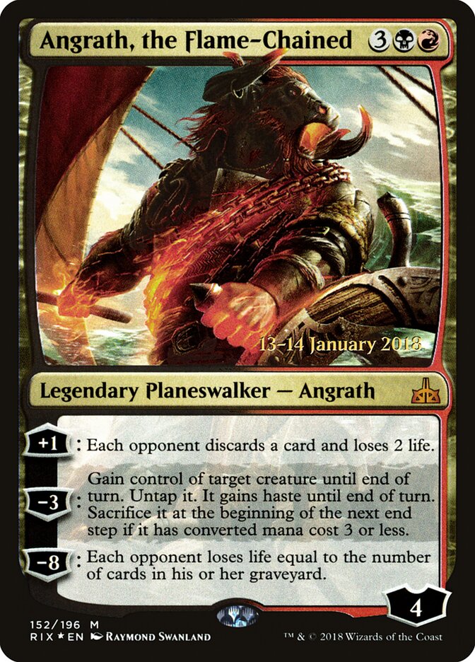 Angrath, the Flame-Chained card front
