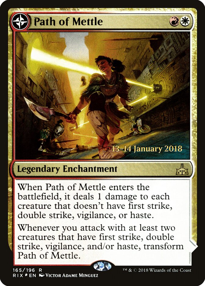 Path of Mettle card front