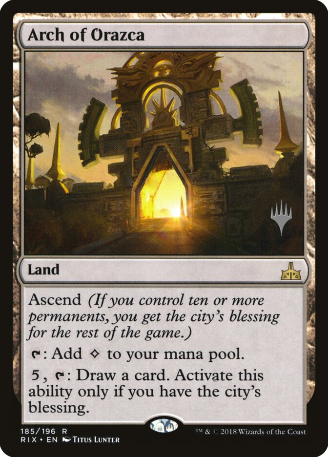 Arch of Orazca card front
