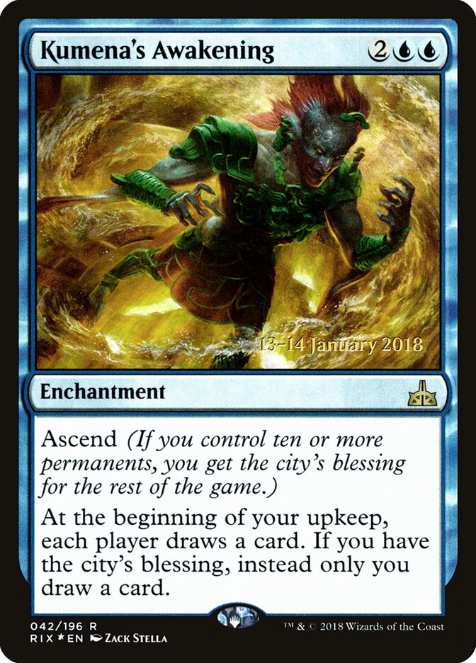 Kumena's Awakening card front