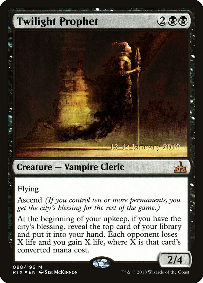 Twilight Prophet card front