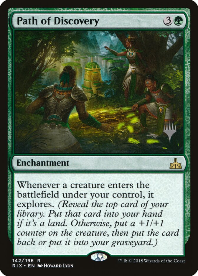Path of Discovery card front