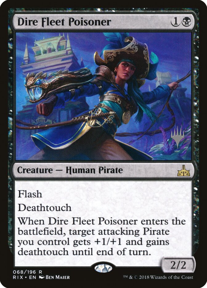 Dire Fleet Poisoner card front