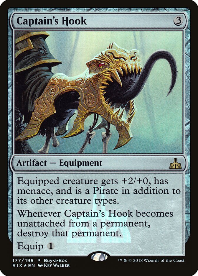 Captain's Hook card front