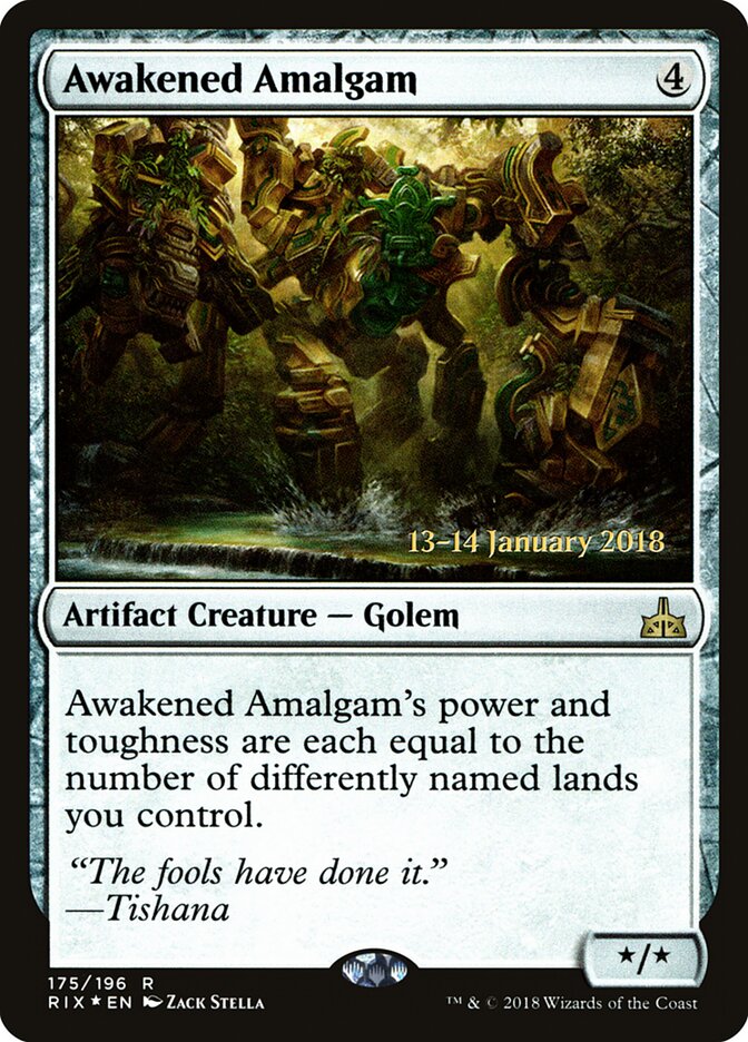 Awakened Amalgam card front