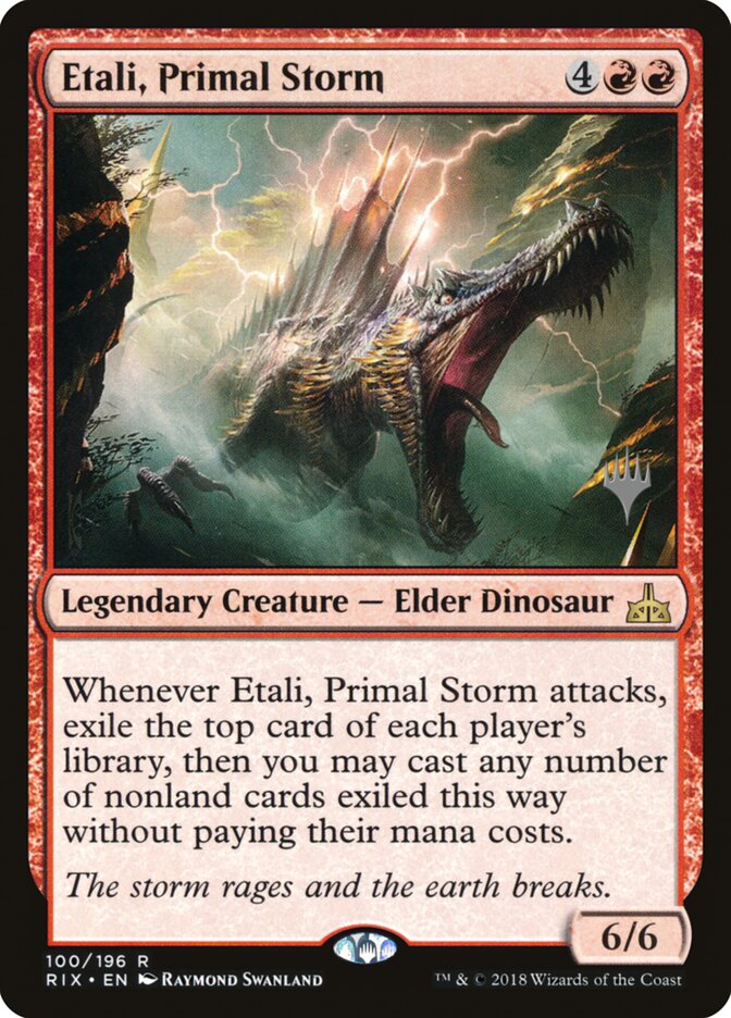 Etali, Primal Storm card front