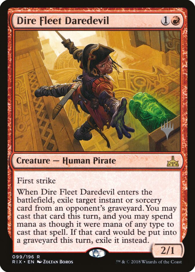 Dire Fleet Daredevil card front