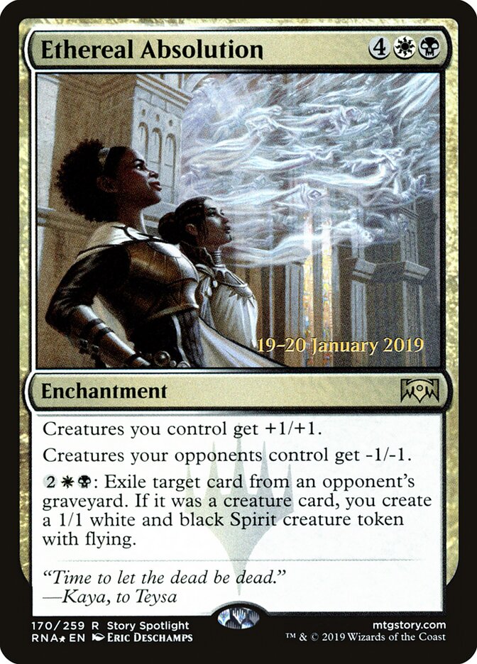 Ethereal Absolution card front