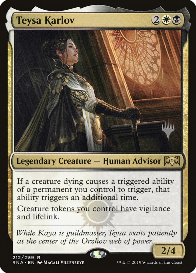 Teysa Karlov card front