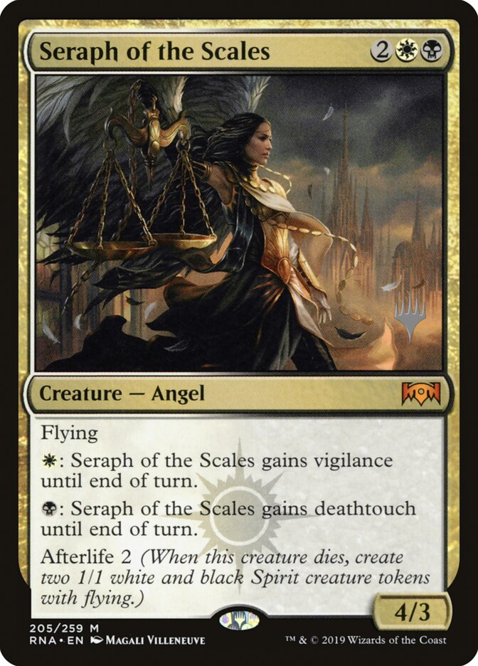 Seraph of the Scales card front