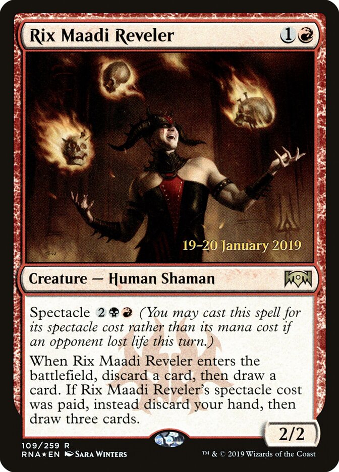Rix Maadi Reveler card front