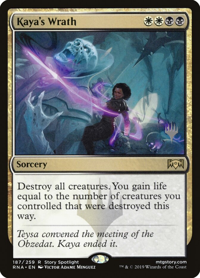 Kaya's Wrath card front