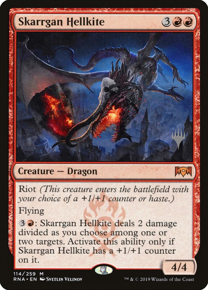 Skarrgan Hellkite card front