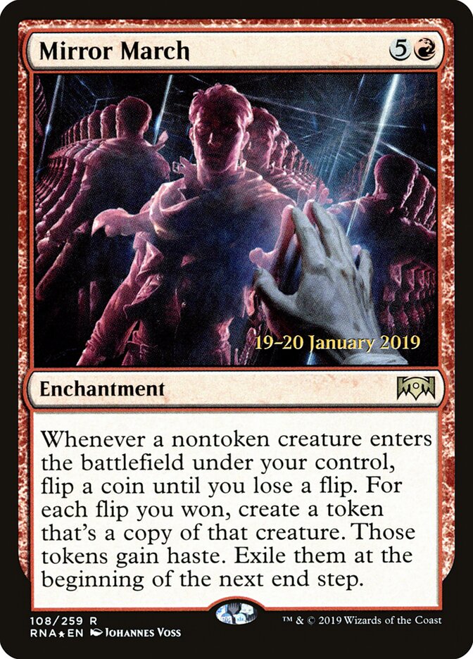 Mirror March card front