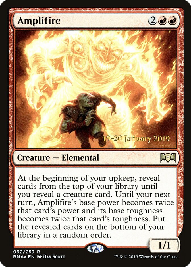 Amplifire card front