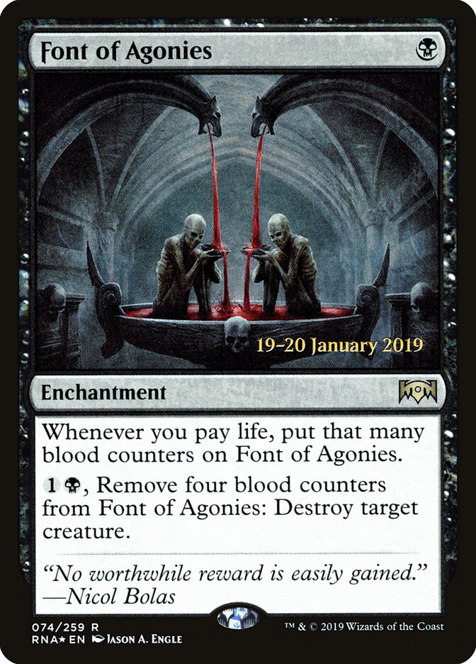 Font of Agonies card front