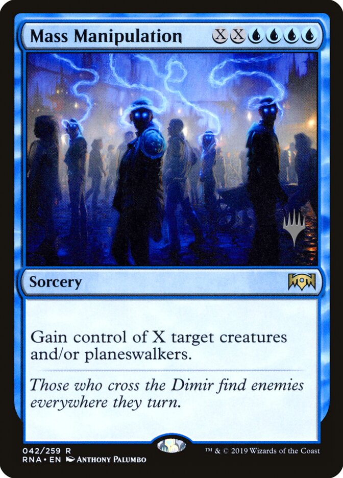 Mass Manipulation card front
