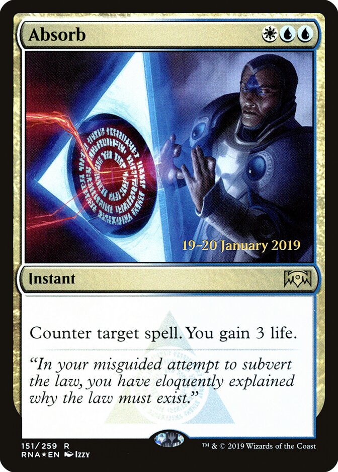 Absorb card front
