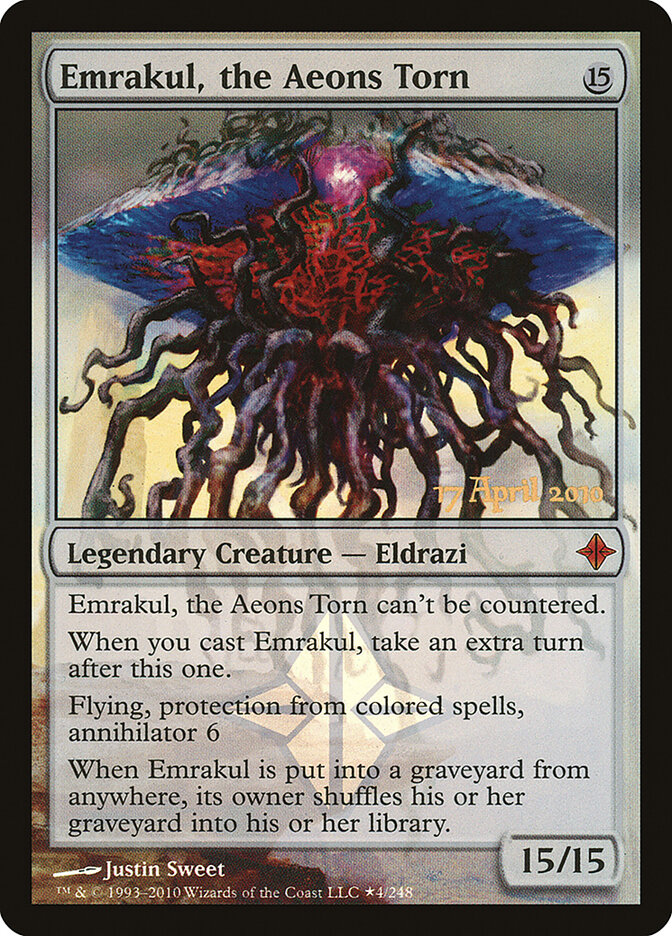 Emrakul, the Aeons Torn card front