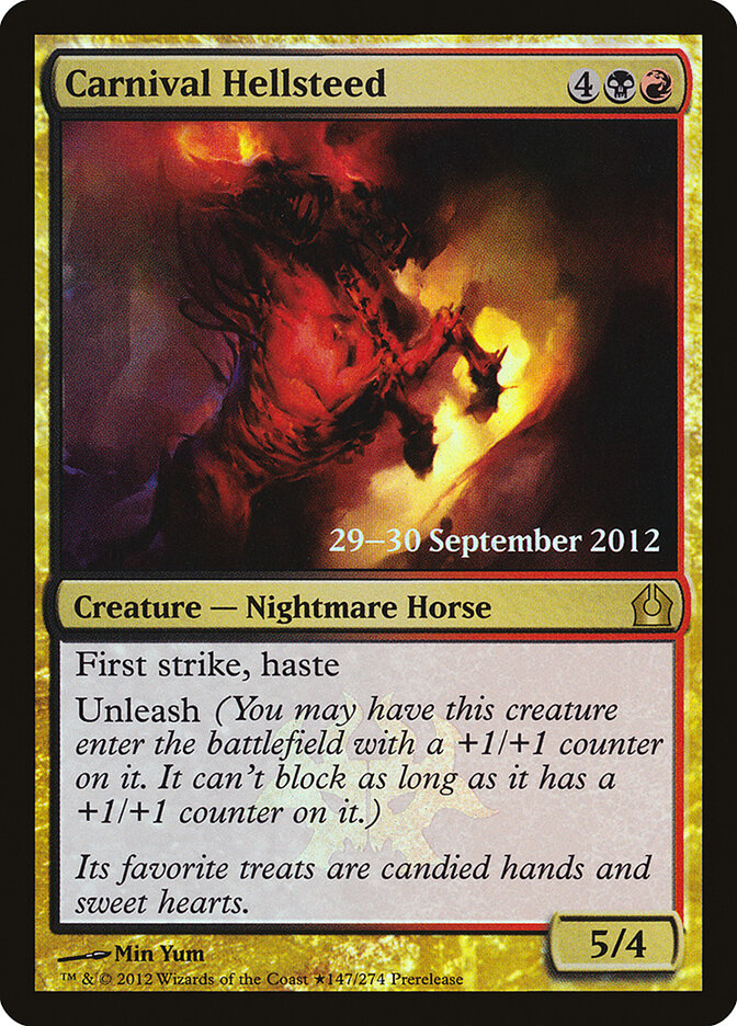 Carnival Hellsteed card front