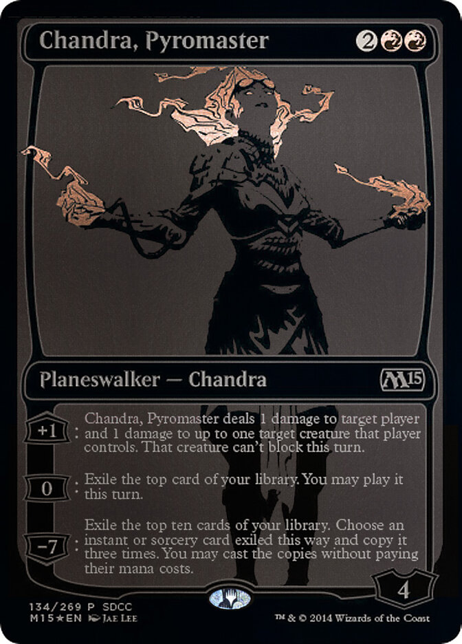 Chandra, Pyromaster card front