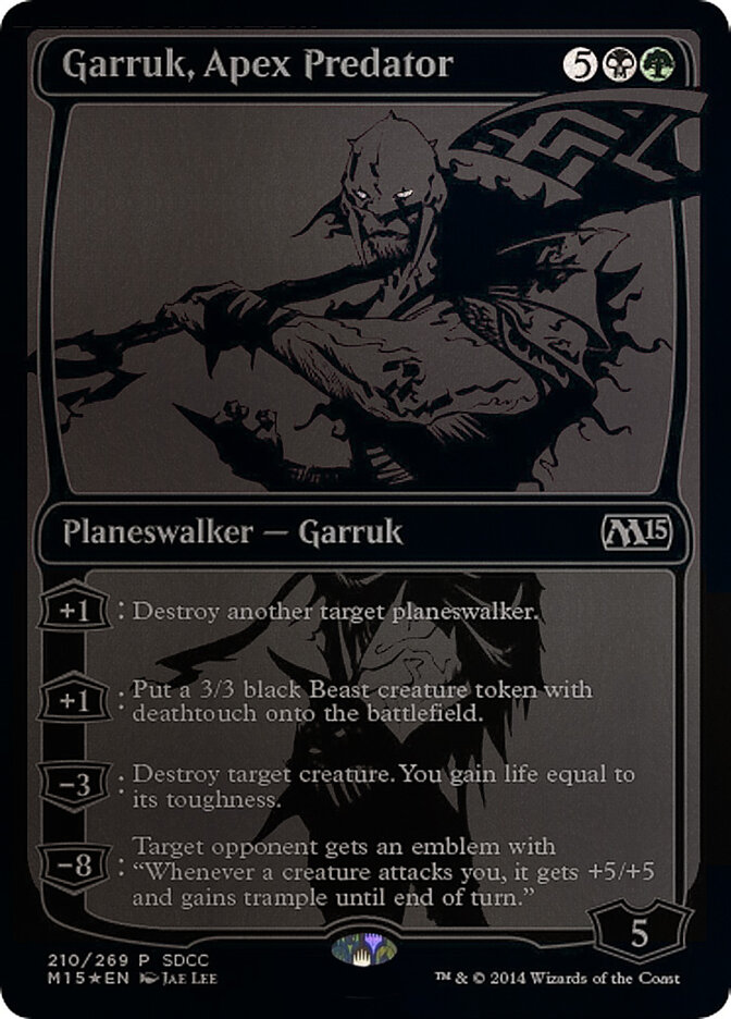 Garruk, Apex Predator card front