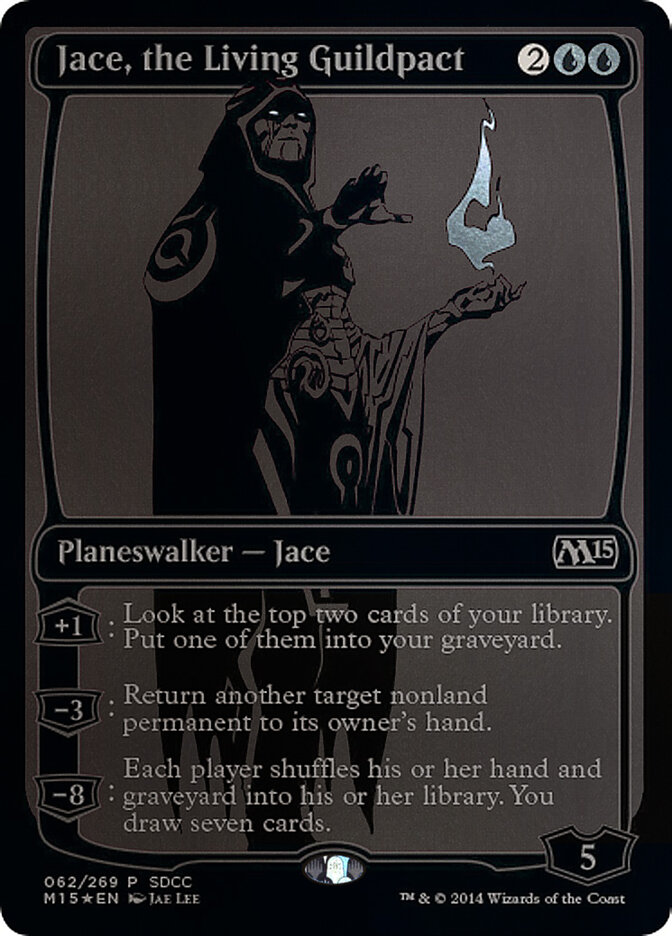 Jace, the Living Guildpact card front