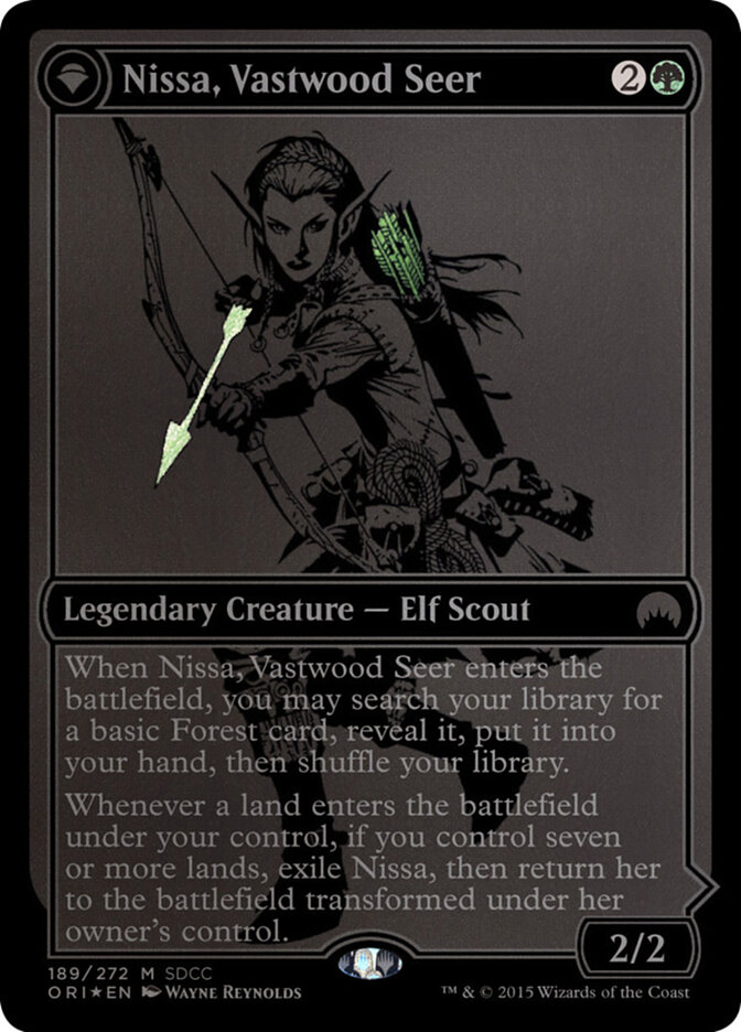 Nissa, Vastwood Seer card front