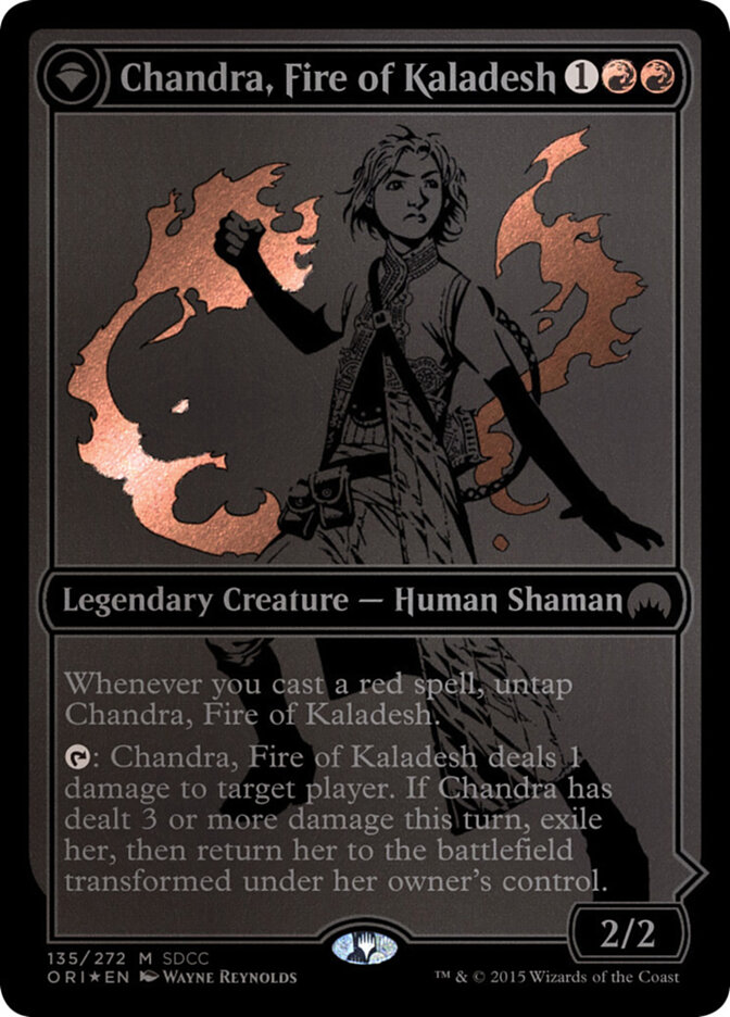 Chandra, Fire of Kaladesh card front