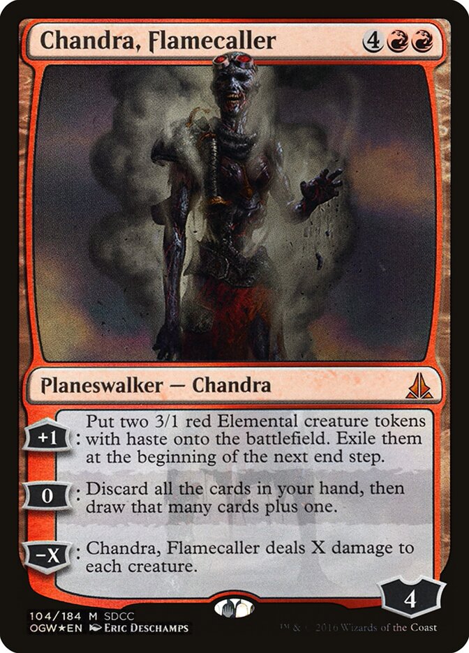 Chandra, Flamecaller card front