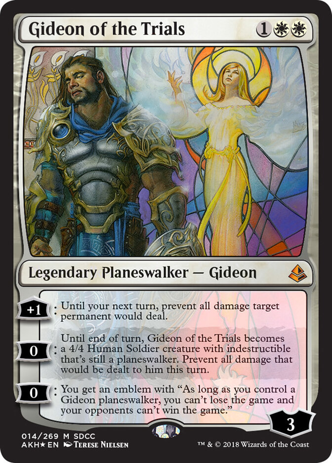 Gideon of the Trials card front