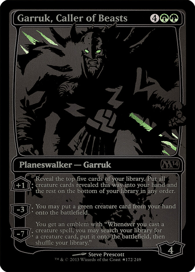 Garruk, Caller of Beasts card front