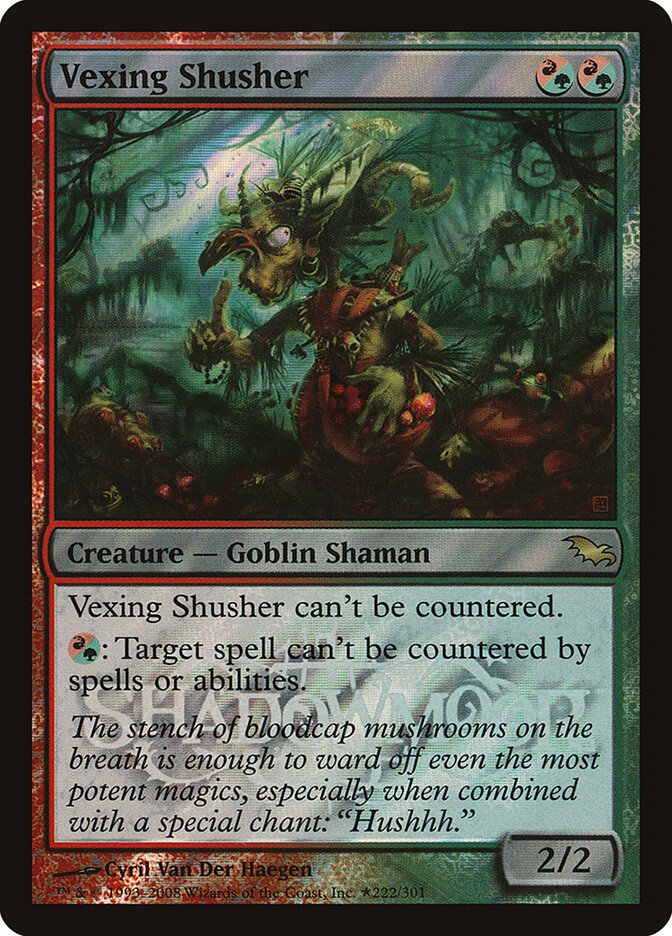 Vexing Shusher card front