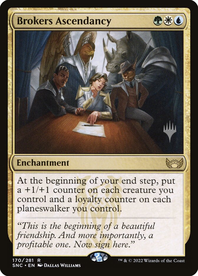 Brokers Ascendancy card front