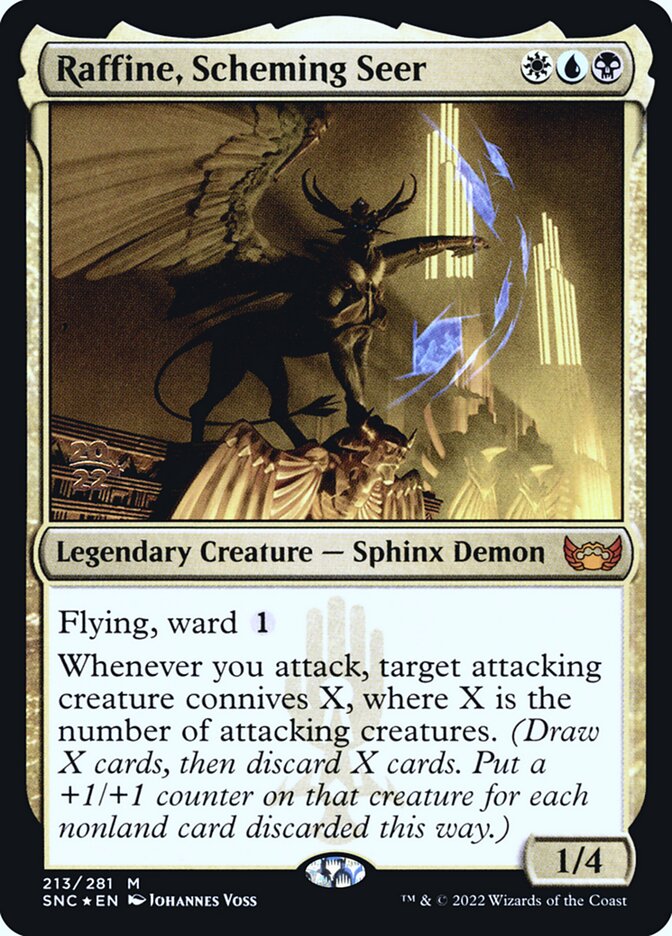 Raffine, Scheming Seer card front
