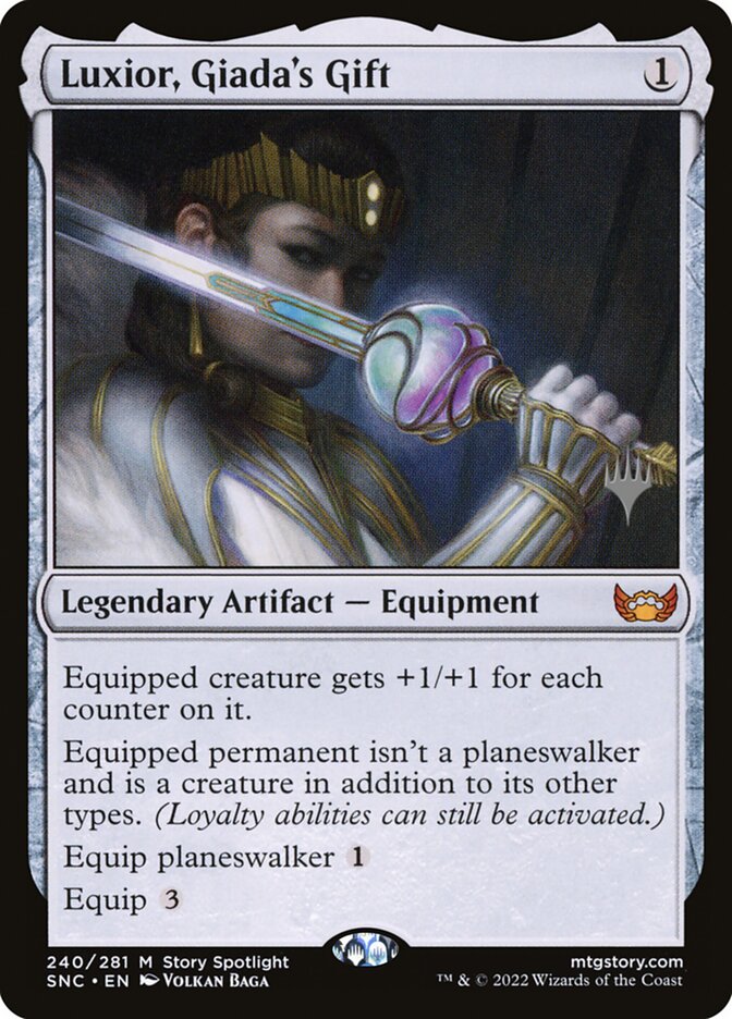 Luxior, Giada's Gift card front