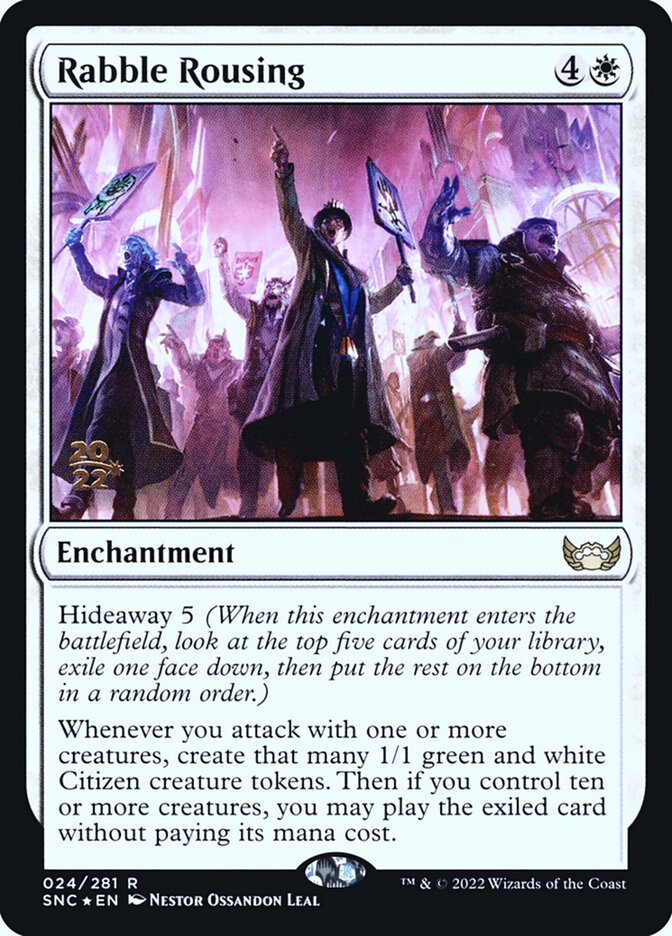 Rabble Rousing card front