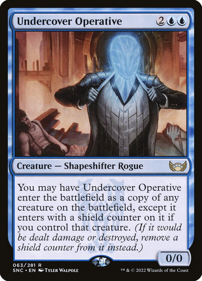 Undercover Operative card front