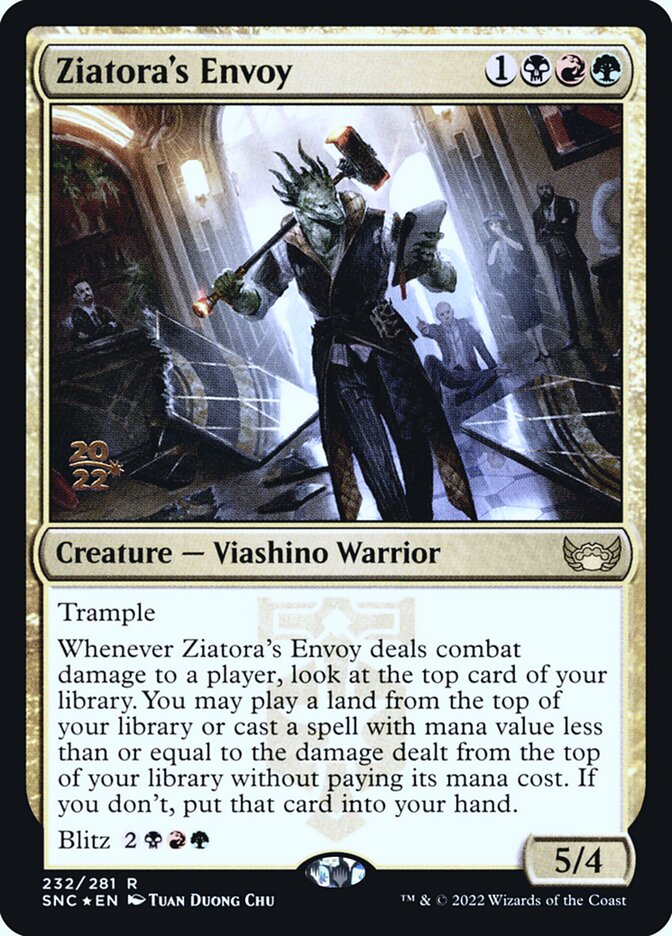 Ziatora's Envoy card front