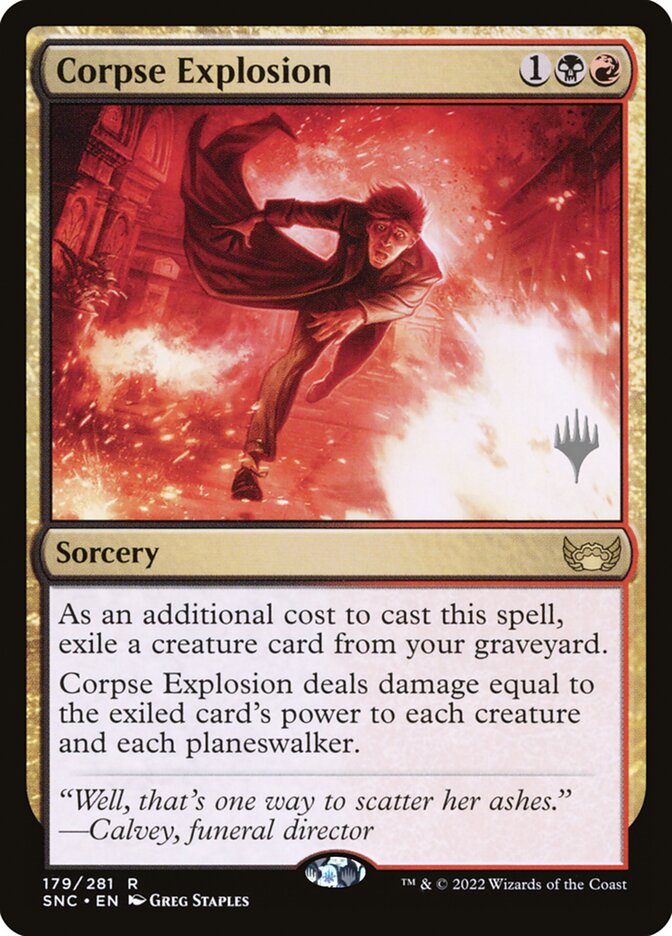 Corpse Explosion card front