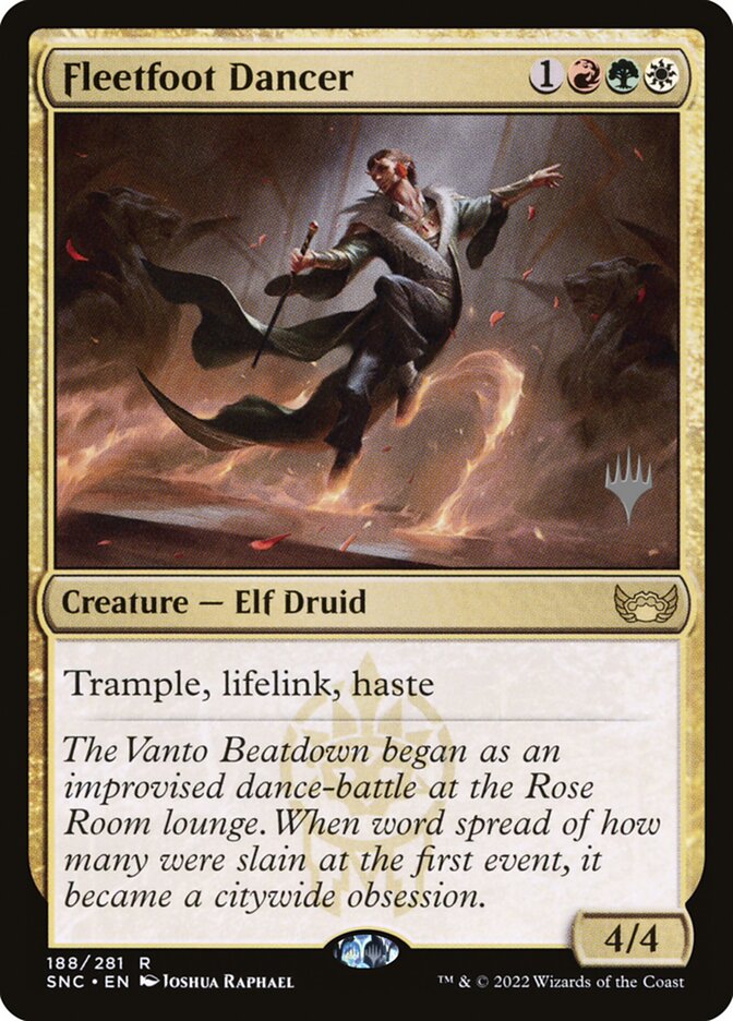 Fleetfoot Dancer card front