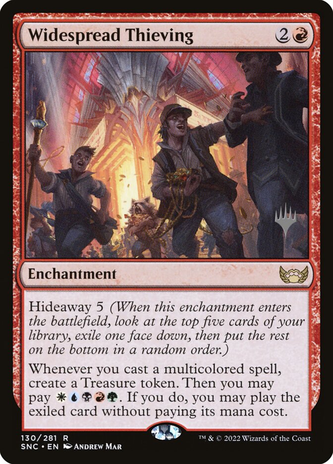 Widespread Thieving card front