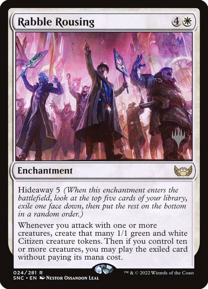 Rabble Rousing card front