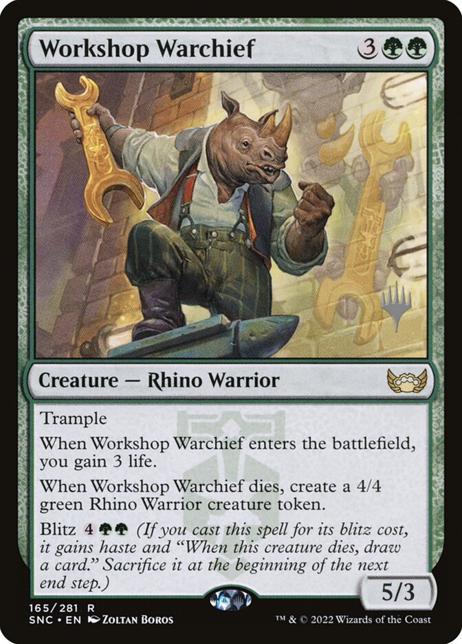 Workshop Warchief card front