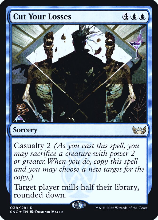 Cut Your Losses card front