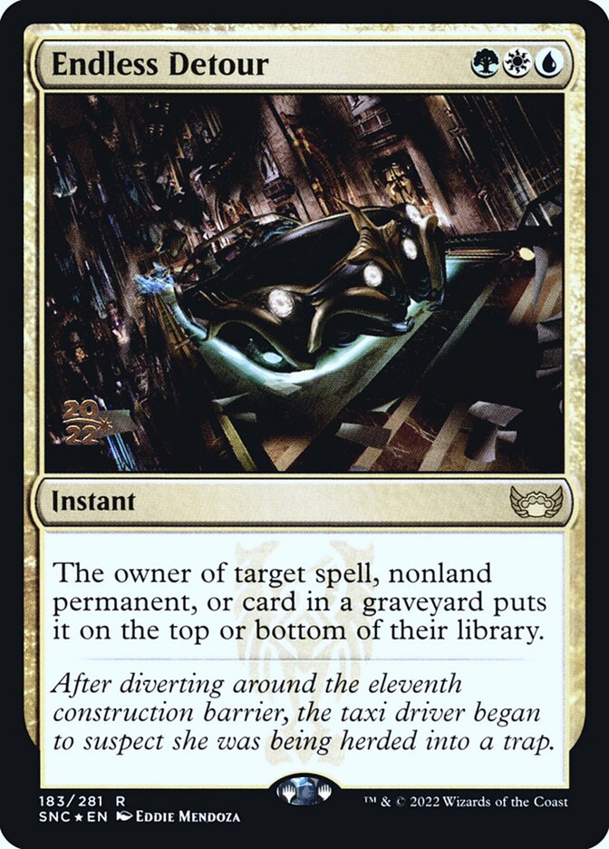 Endless Detour card front